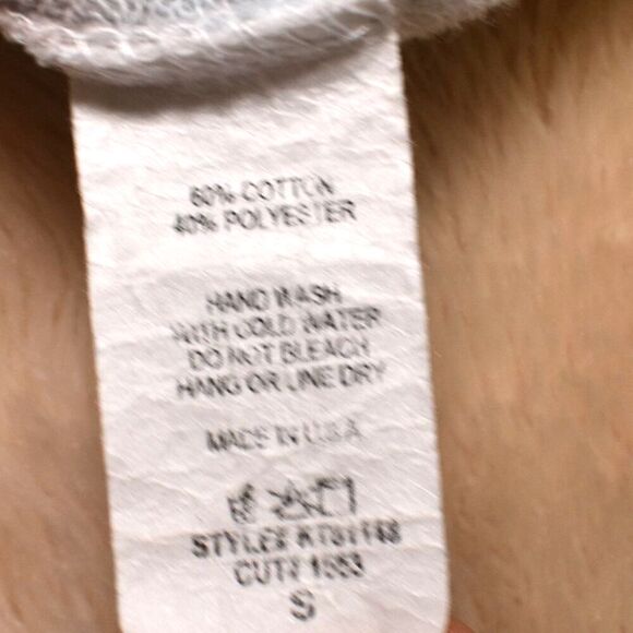 Blue Buttercup Pastel Tie Dye Cut Sleeve Sweatshirt Size Small Cozy - Picture 14 of 15